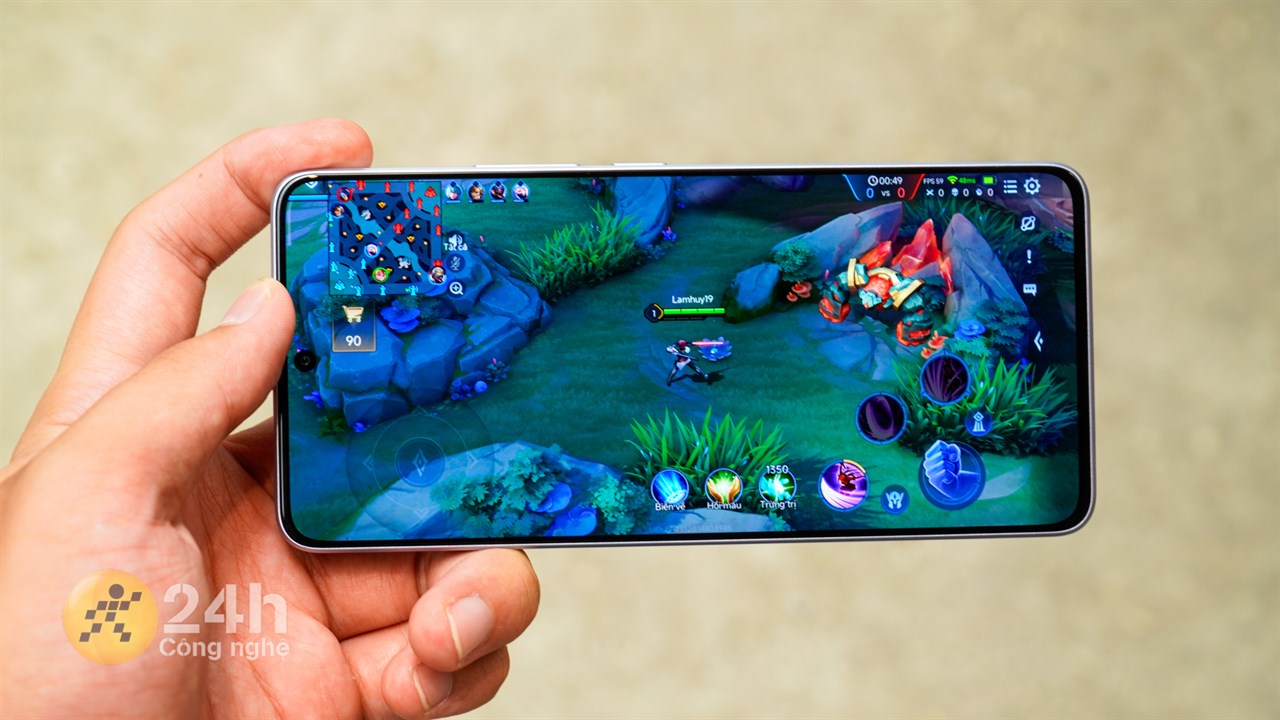 Đối với các tưa game không quá nặng về đồ họa thì Redmi Note 13 Pro 5G cập nhật Xiaomi HyperOS hoàn toàn chiến tốt. Đối với các tưa game không quá nặng về đồ họa thì Redmi Note 13 Pro 5G cập nhật Xiaomi HyperOS hoàn toàn chiến tốt.
