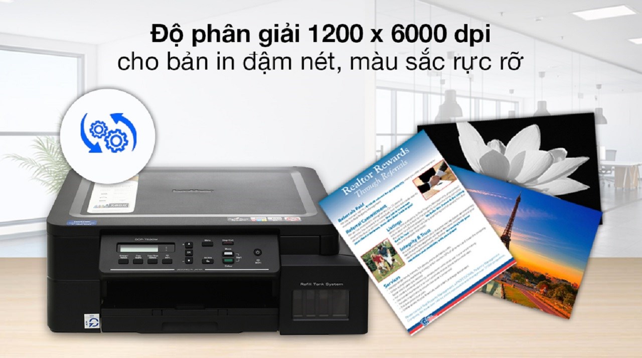 Brother DCP-T520W Wifi: Máy in phun màu đáng mua tại TGDĐ Brother DCP-T520W Wifi: Máy in phun màu đáng mua tại TGDĐ