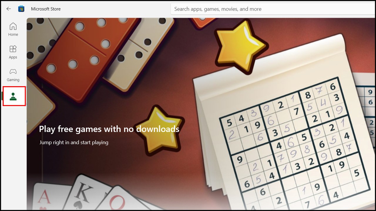 Cách chơi game trên Microsoft Store không cần tải