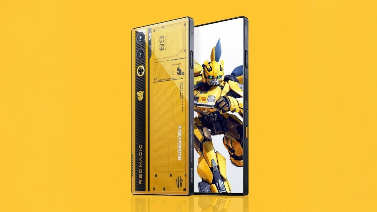 Nubia đã ra mắt chiếc điện thoại Red Magic 9 Pro+ Bumblebee Transformers tại Trung Quốc