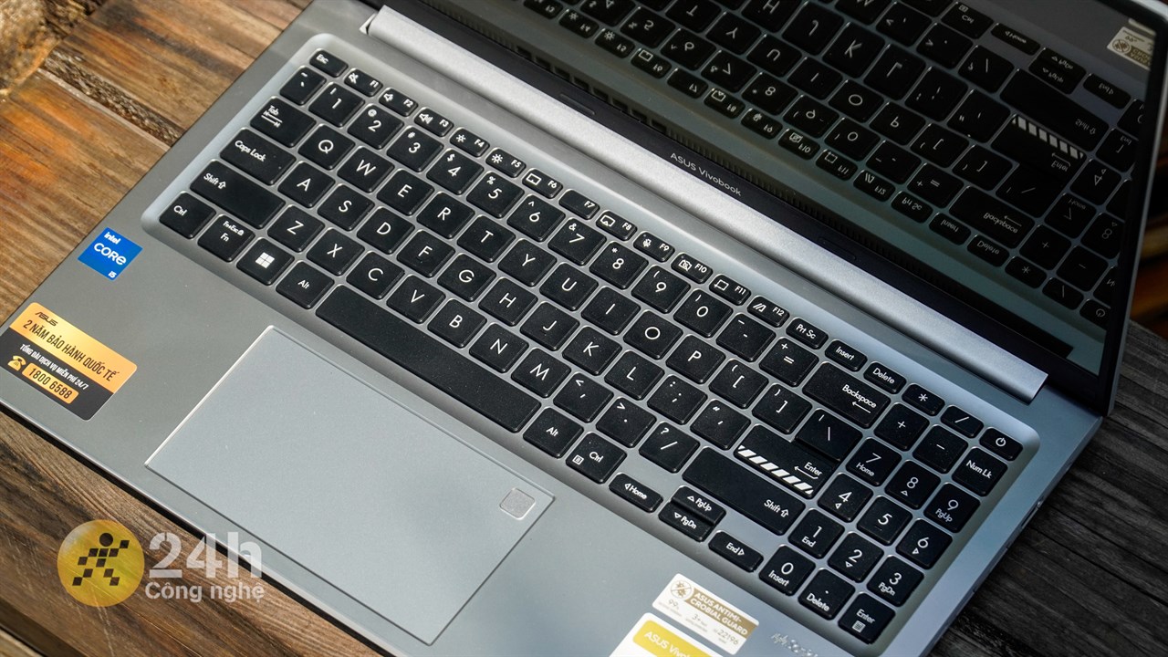 ASUS Vivobook 15 OLED A1505ZA được trang bị hệ thống bàn phím 98% ASUS Vivobook 15 OLED A1505ZA được trang bị hệ thống bàn phím 98%