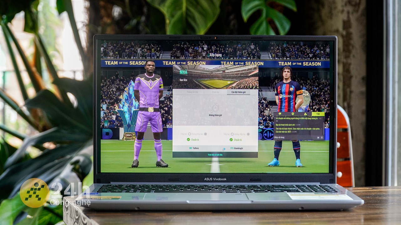 ASUS Vivobook 15 OLED A1505ZA có thể chơi tốt các tựa game phổ biến hiện nay. ASUS Vivobook 15 OLED A1505ZA có thể chơi tốt các tựa game phổ biến hiện nay.
