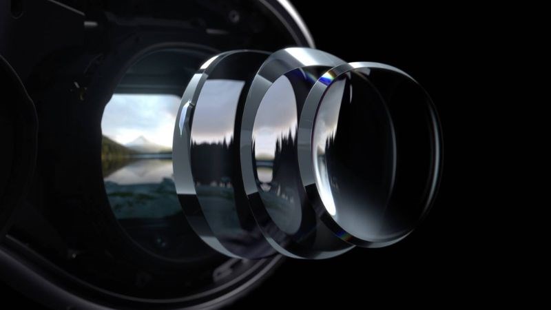 Tổng quan thiết kế mặt trước của Apple Vision Pro Tổng quan thiết kế mặt trước của Apple Vision Pro
