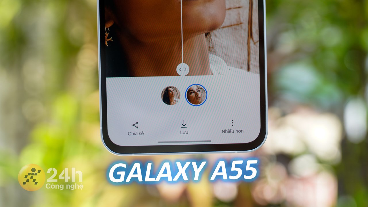 Cách sử dụng nâng cấp ảnh trên Galaxy A55 Cách sử dụng nâng cấp ảnh trên Galaxy A55