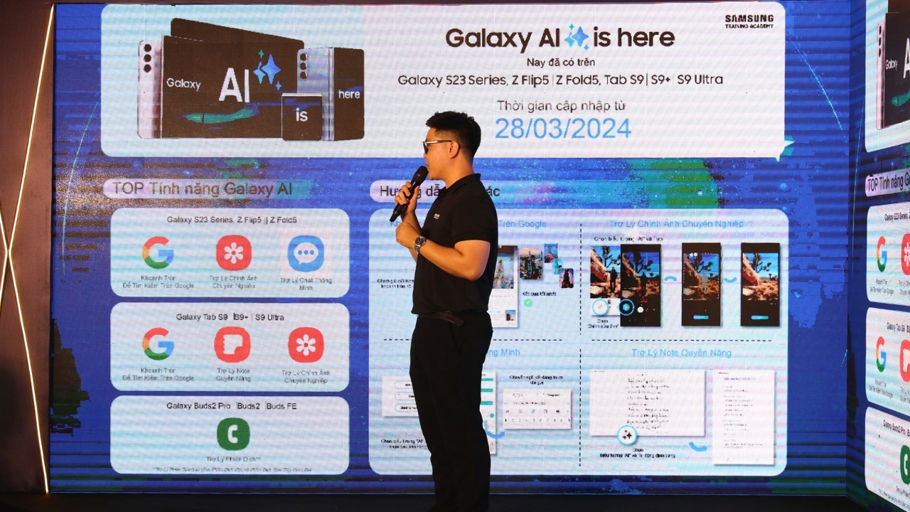 Toàn cảnh sự kiện Dẫn Đầu - Trải nghiệm Galaxy AI Đỉnh cao