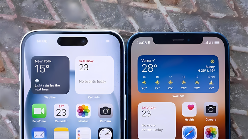 Tính năng Dynamic Island trên iPhone 15 nổi bật hơn so với notch tai thỏ