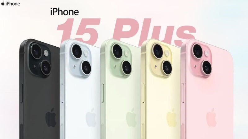 iPhone 15 Plus có màn hình và viên pin lớn hơn