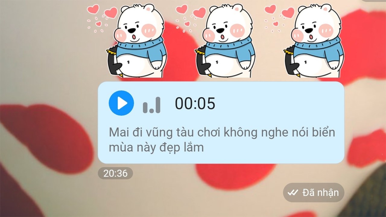 Cách chuyển tin nhắn thoại thành văn bản trên Zalo Cách chuyển tin nhắn thoại thành văn bản trên Zalo