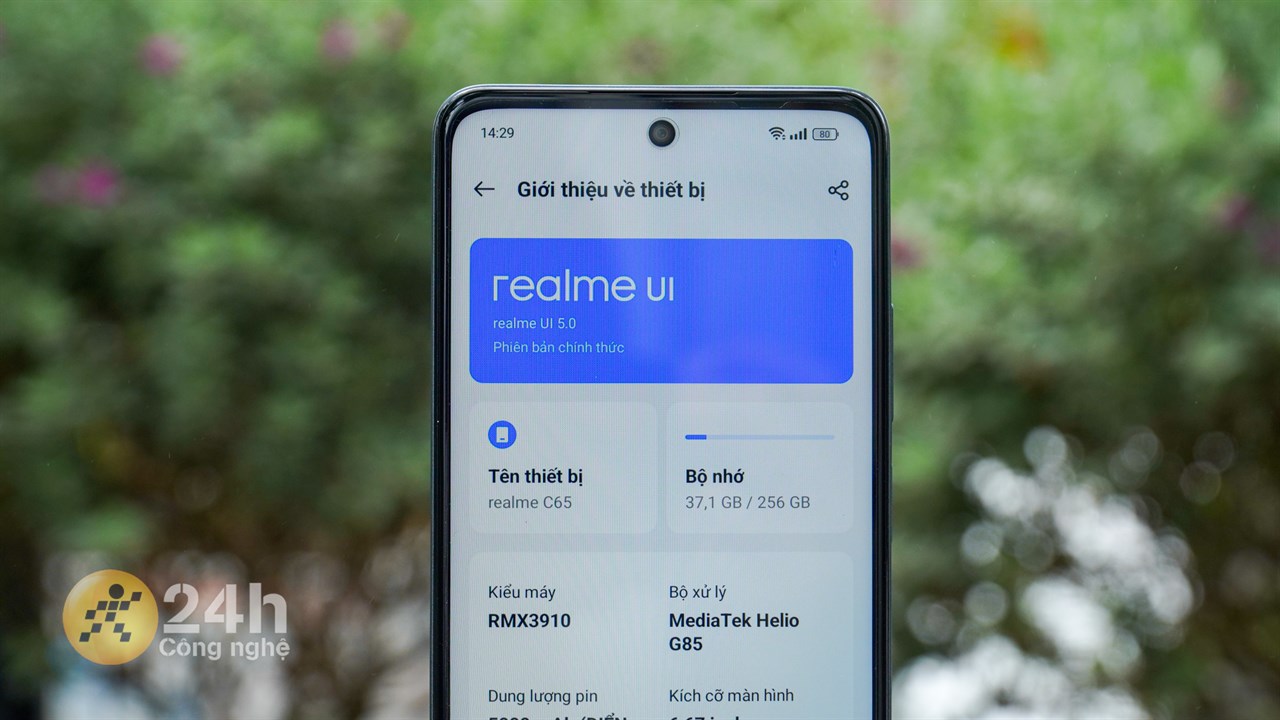 realme C65 được trang bị bộ cấu hình tốt trong tầm giá dưới 5 triệu. realme C65 được trang bị bộ cấu hình tốt trong tầm giá dưới 5 triệu.