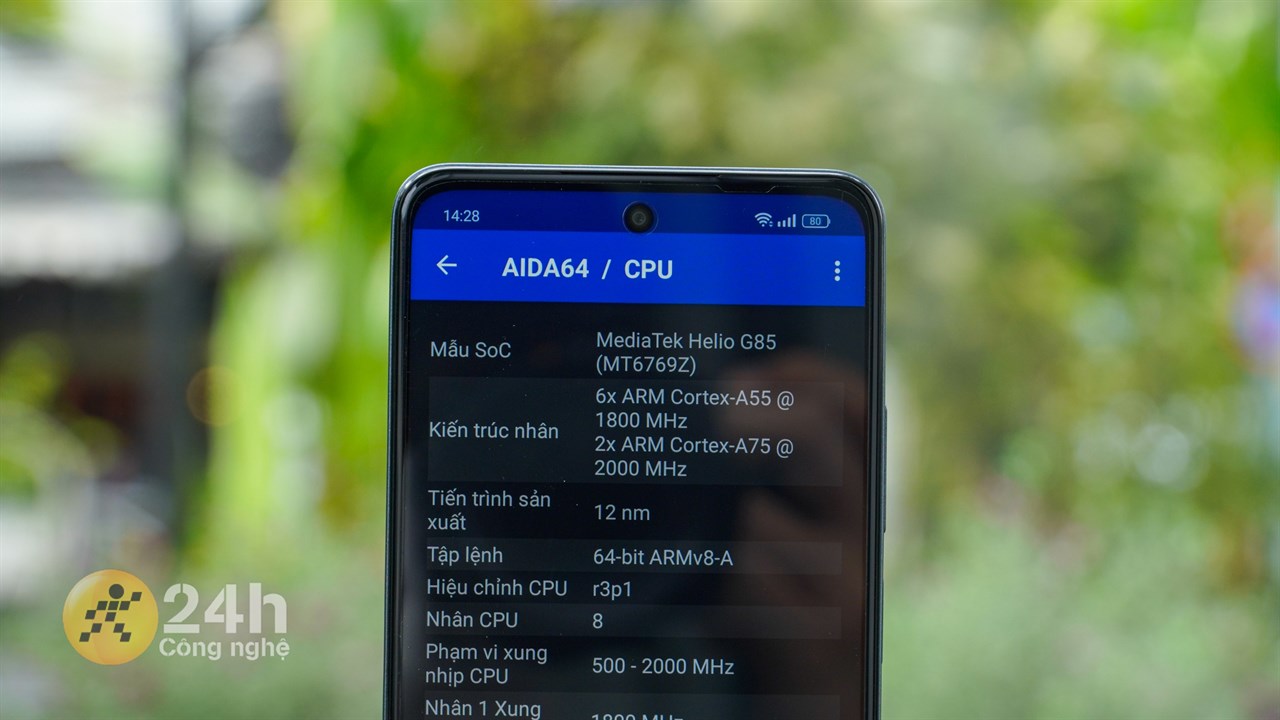 Với Helio G85 thì realme C65 có thể đáp ứng tốt nhu cầu sử dụng cơ bản của người dùng Với Helio G85 thì realme C65 có thể đáp ứng tốt nhu cầu sử dụng cơ bản của người dùng