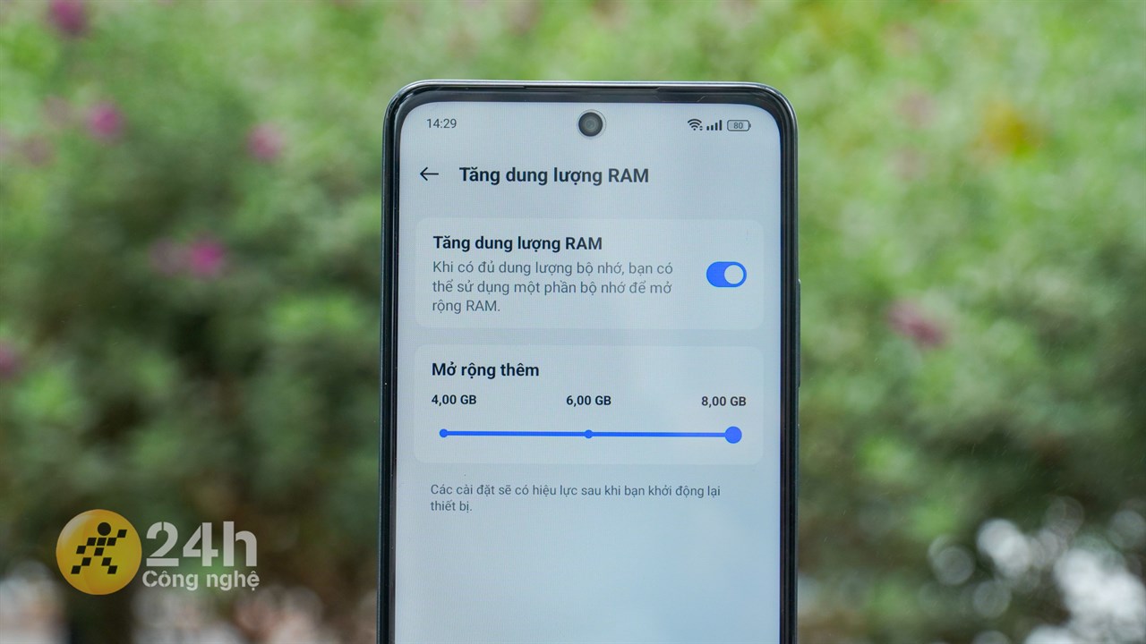 realme C65 còn nổi bật khi được trang bị dung lượng RAM lớn realme C65 còn nổi bật khi được trang bị dung lượng RAM lớn