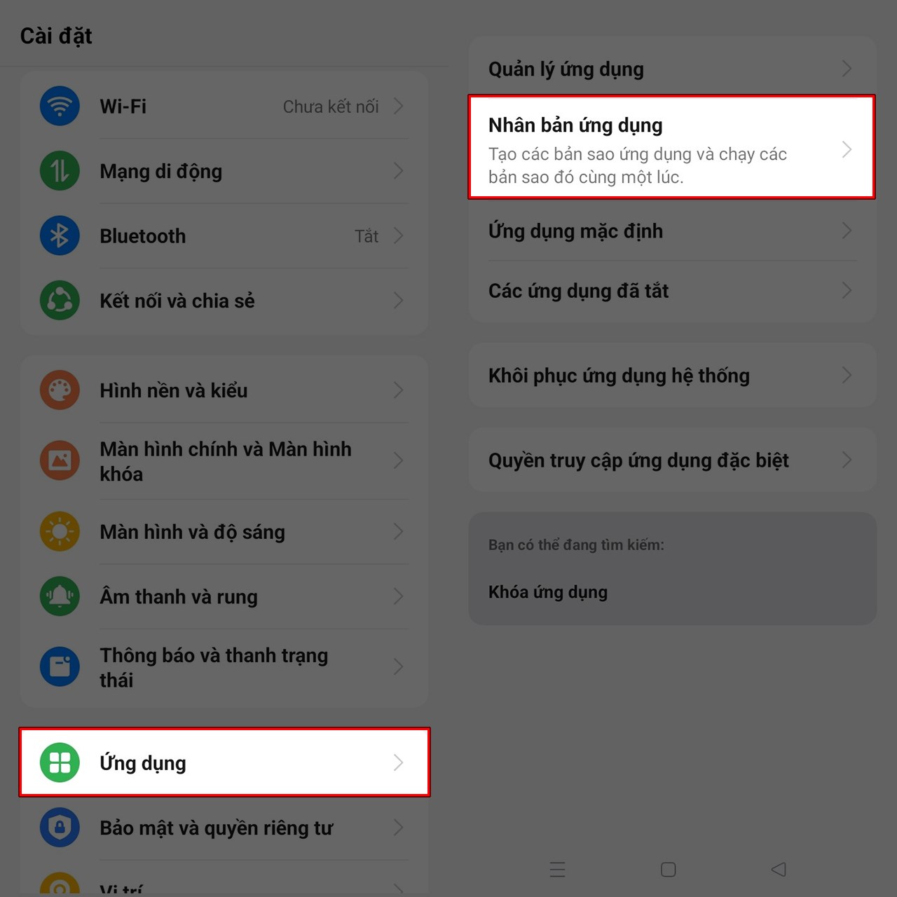 cách nhân bản ứng dụng trên OPPO A60 cách nhân bản ứng dụng trên OPPO A60