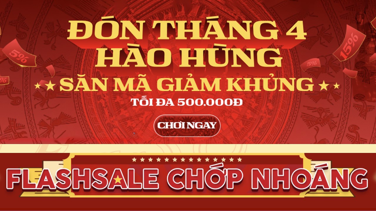 Mừng đại lễ - Sắm đồng hồ giảm sốc đến 70%, săn coupon giảm thêm 15%