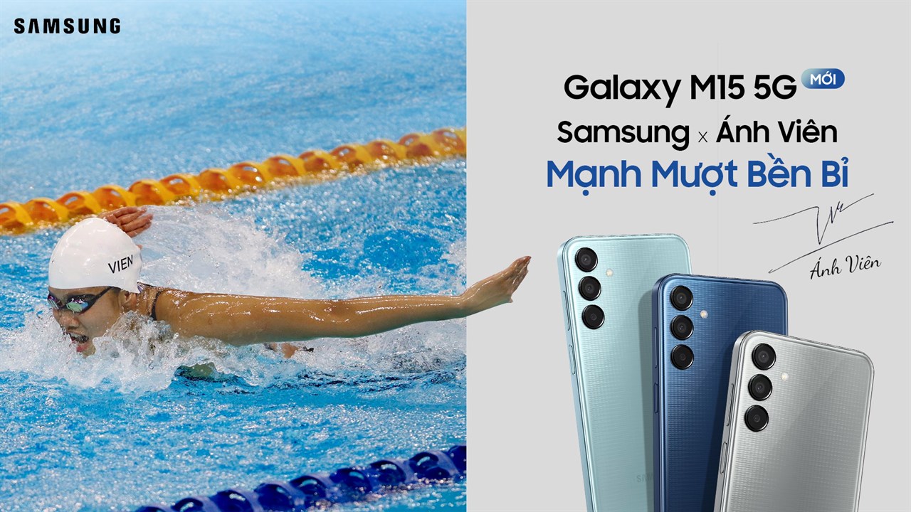 Mở bán Galaxy M15 5G đặc quyền tại TGDĐ: Trả góp 0%, tặng thêm 12 tháng bảo hành, cơ hội trúng 10 chiếc Yamaha Sirius Mở bán Galaxy M15 5G đặc quyền tại TGDĐ: Trả góp 0%, tặng thêm 12 tháng bảo hành, cơ hội trúng 10 chiếc Yamaha Sirius