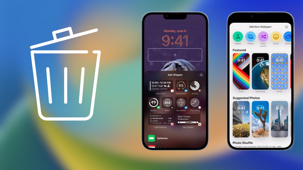 cách xóa widget trên màn hình khóa iPhone cách xóa widget trên màn hình khóa iPhone