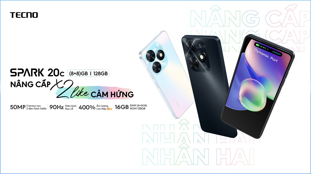 Sắp có Hotsale: Chào đón 2 tân bình nhà Tecno, lần đầu tiên có mặt tại TGDĐ