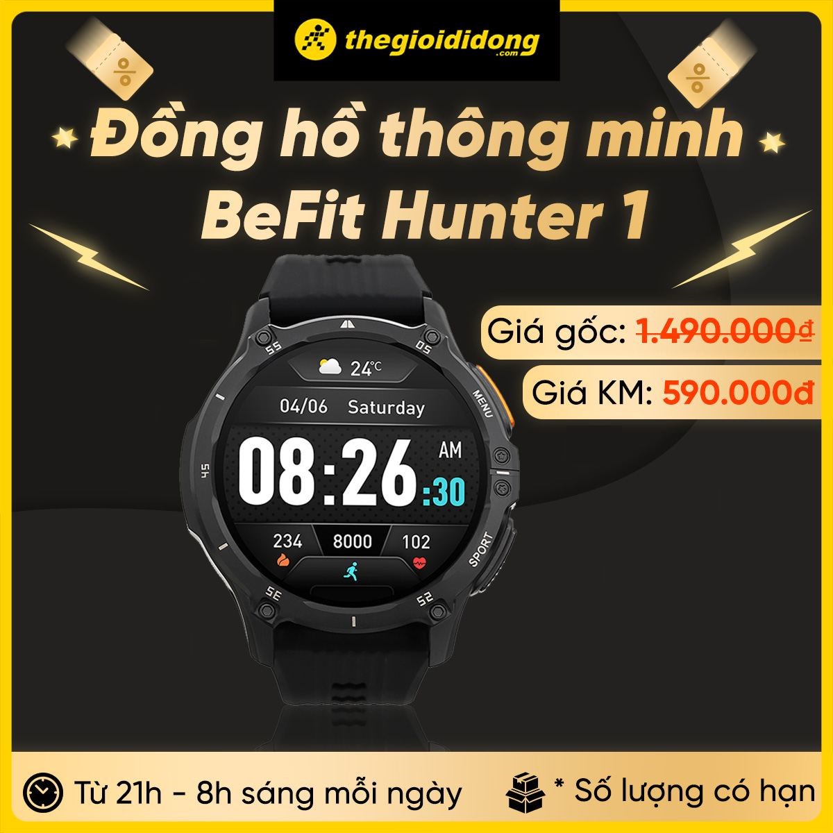 Flash sale nửa đêm, săn đồng hồ hiệu giá cực êm, giảm đến 70%++