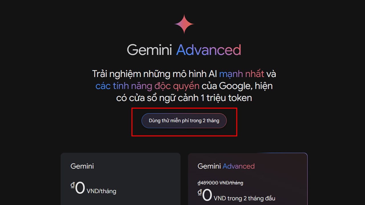 Cách sử dụng Gemini Advanced miễn phí Cách sử dụng Gemini Advanced miễn phí