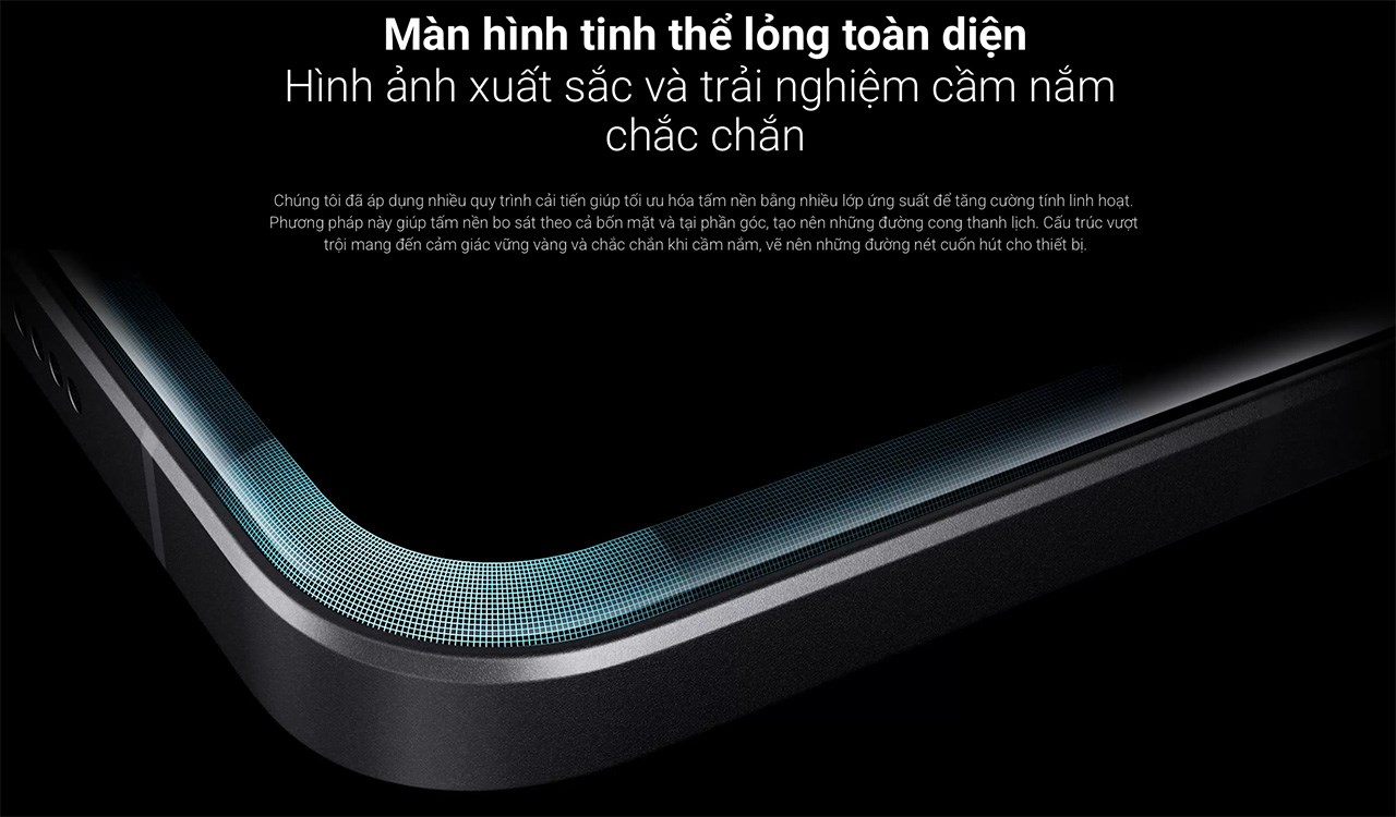 Màn hình tinh thể lỏng toàn diện trên Xiaomi 14 Ultra