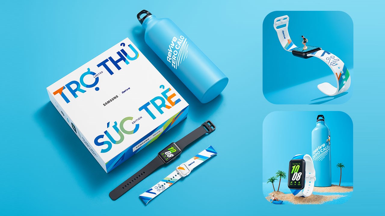 Cực HOT: Galaxy Fit3 phiên bản kết hợp cùng Revive đã có mặt tại SamZone, quà cực êm, giá cực mềm Cực HOT: Galaxy Fit3 phiên bản kết hợp cùng Revive đã có mặt tại SamZone, quà cực êm, giá cực mềm