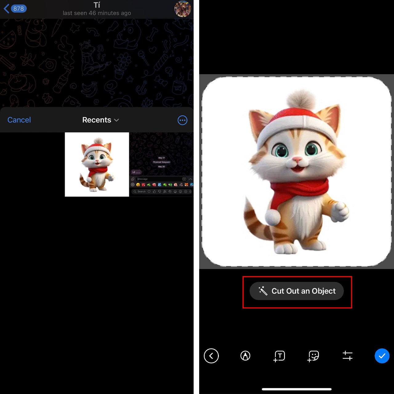 Cách tạo sticker trên Telegram Cách tạo sticker trên Telegram