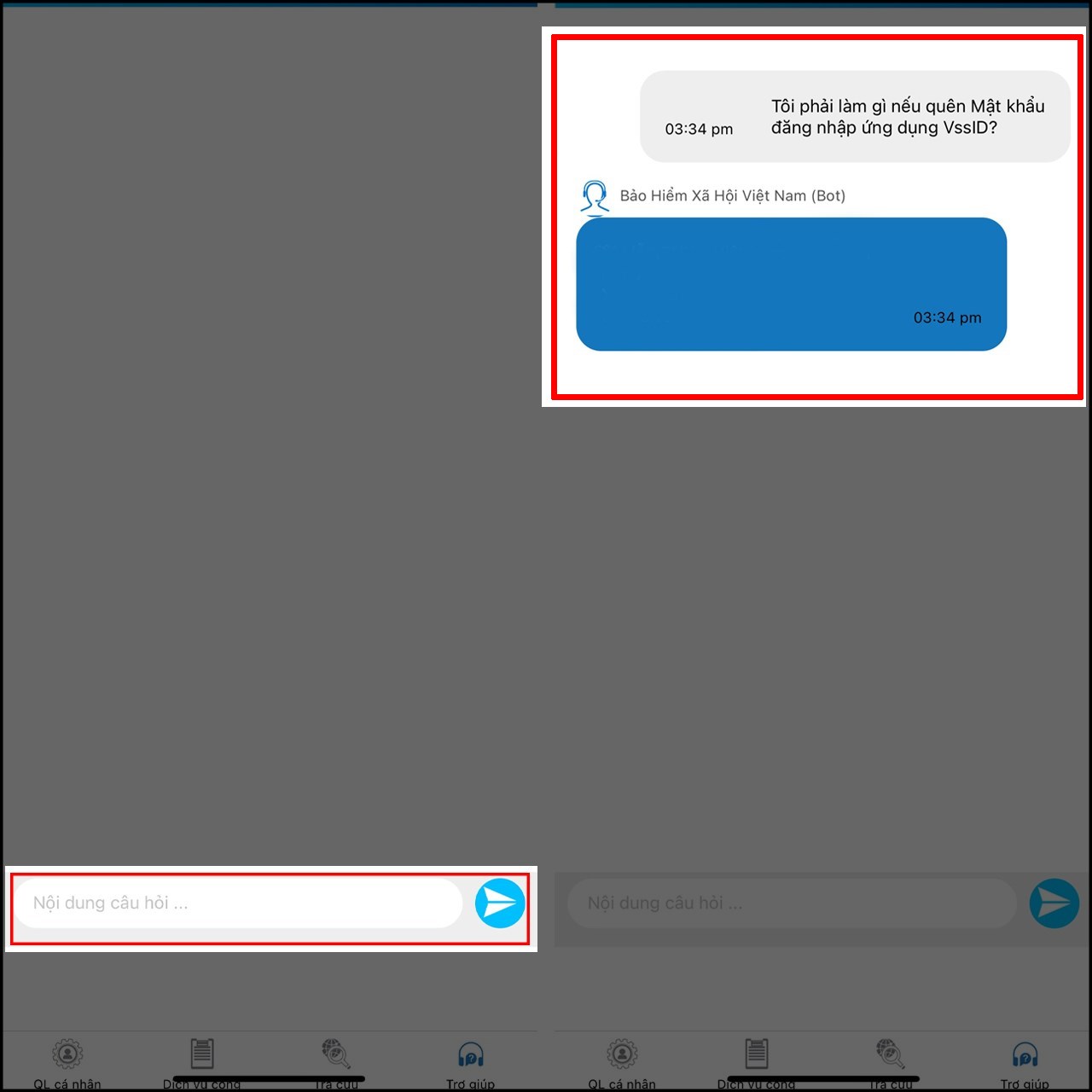 Cách dùng Chatbot trong VssID Cách dùng Chatbot trong VssID