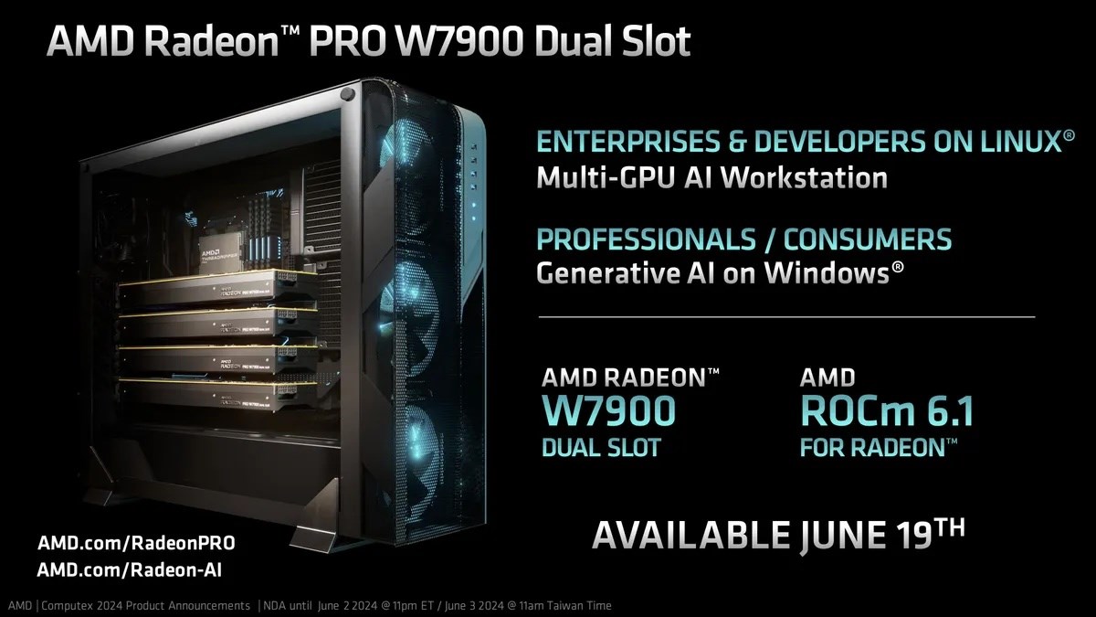 W7900DS W7900DS