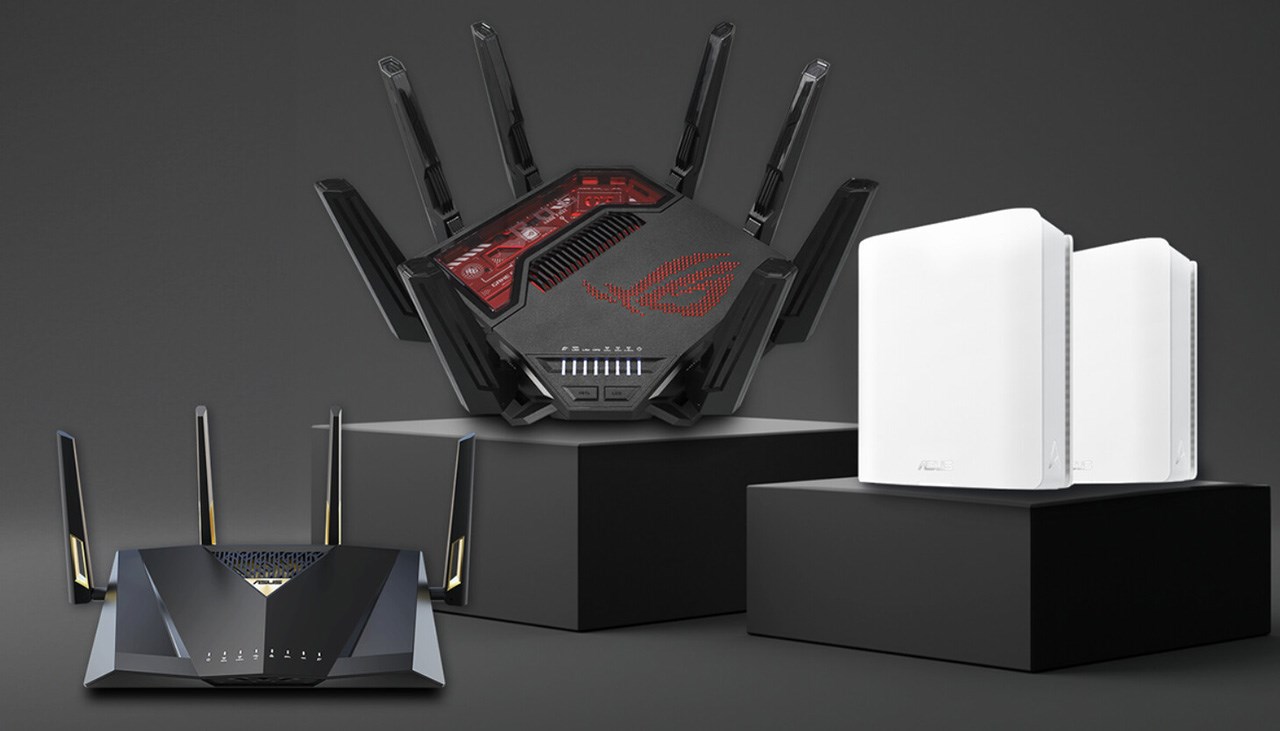 Router ASUS ROG RApture GT-BE19000 Wi-Fi 7 có khả năng tăng cường kết nối mạng