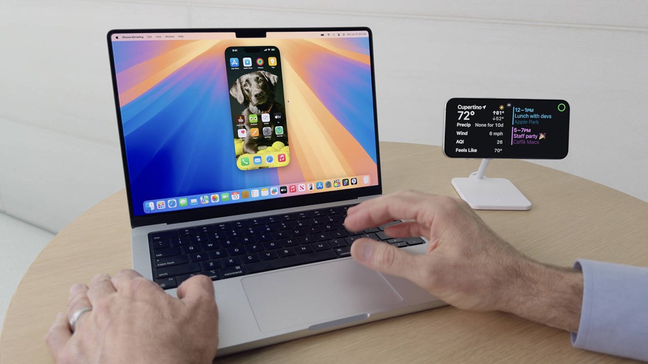 Tính năng chiếu màn hình iPhone lên Mac trên macOS Sequoia