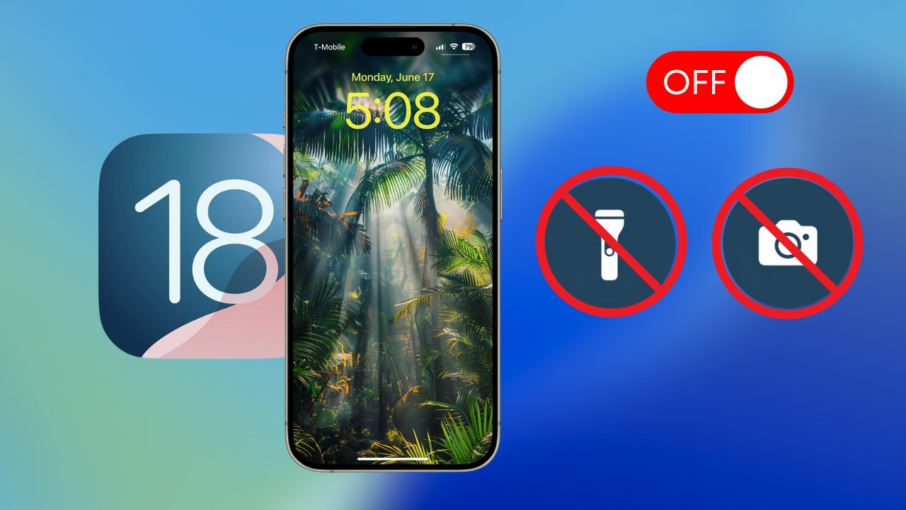 Cách xóa ứng dụng trên màn hình khóa iPhone