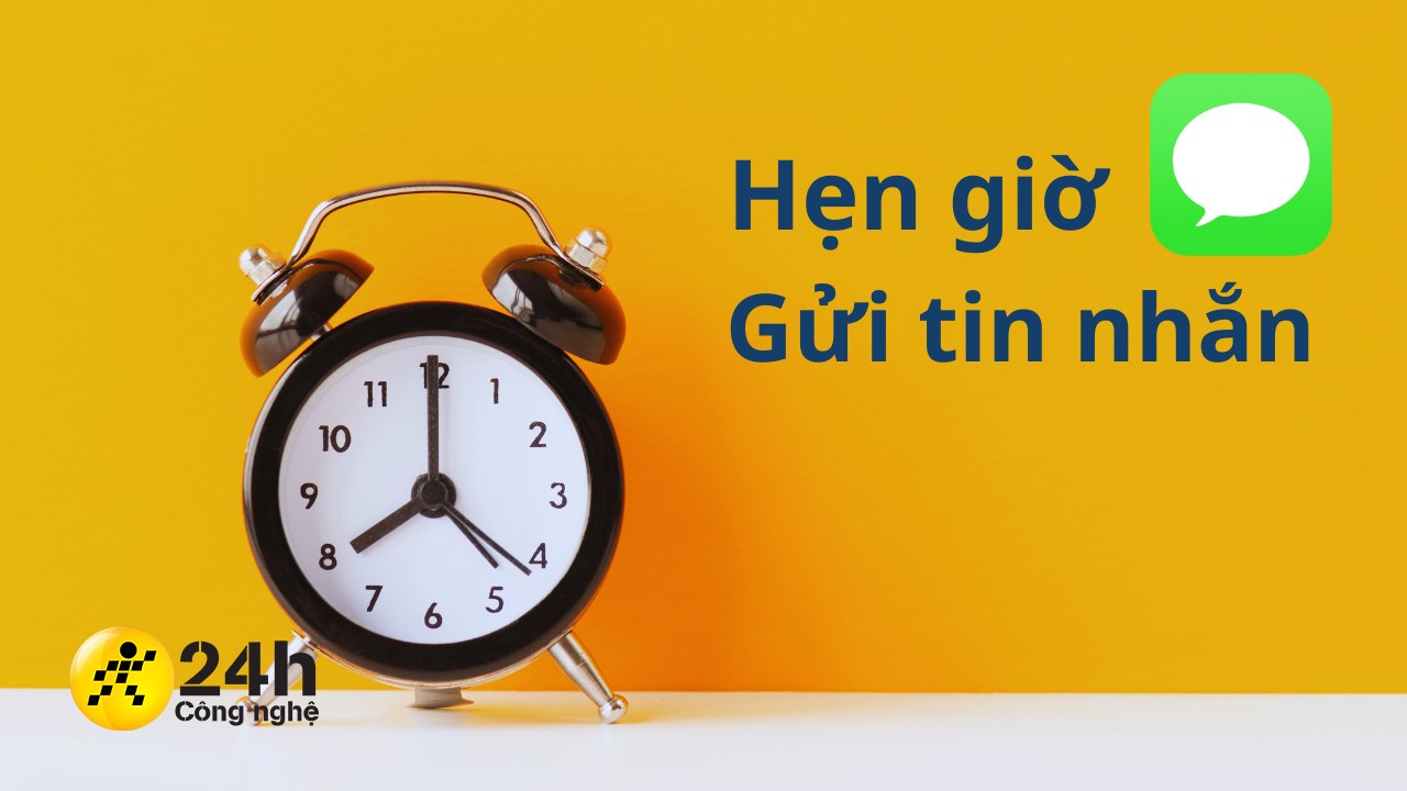 Cách hẹn giờ gửi tin nhắn trên iMessage Cách hẹn giờ gửi tin nhắn trên iMessage