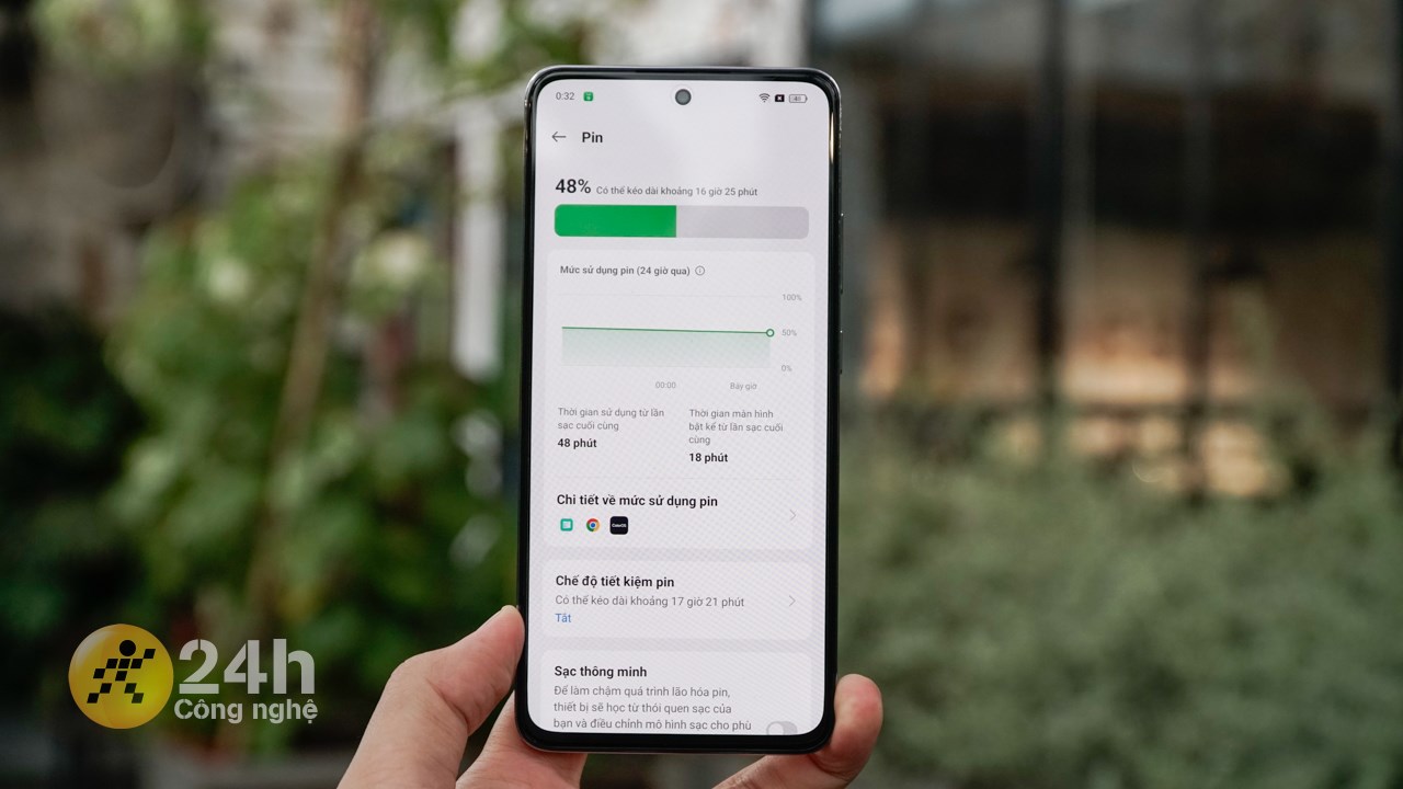 Cách bật sạc thông minh trên OPPO Reno12 F Cách bật sạc thông minh trên OPPO Reno12 F