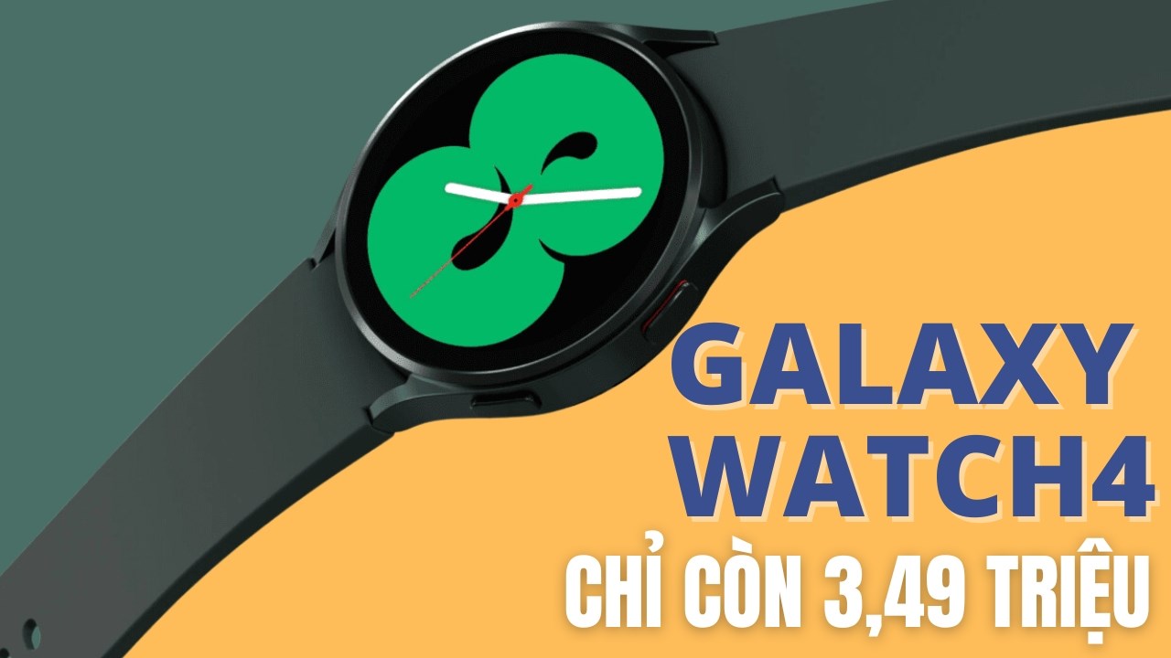 Galaxy Watch4 40mm đồng hồ thông minh 3 triệu rưỡi đáng mua của Samsung