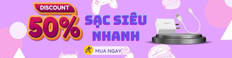 Sale OFF 50% sạc dự phòng - Sạc siêu nhanh - giảm mạnh 50% sạc Micro, Type C, Lightning,...