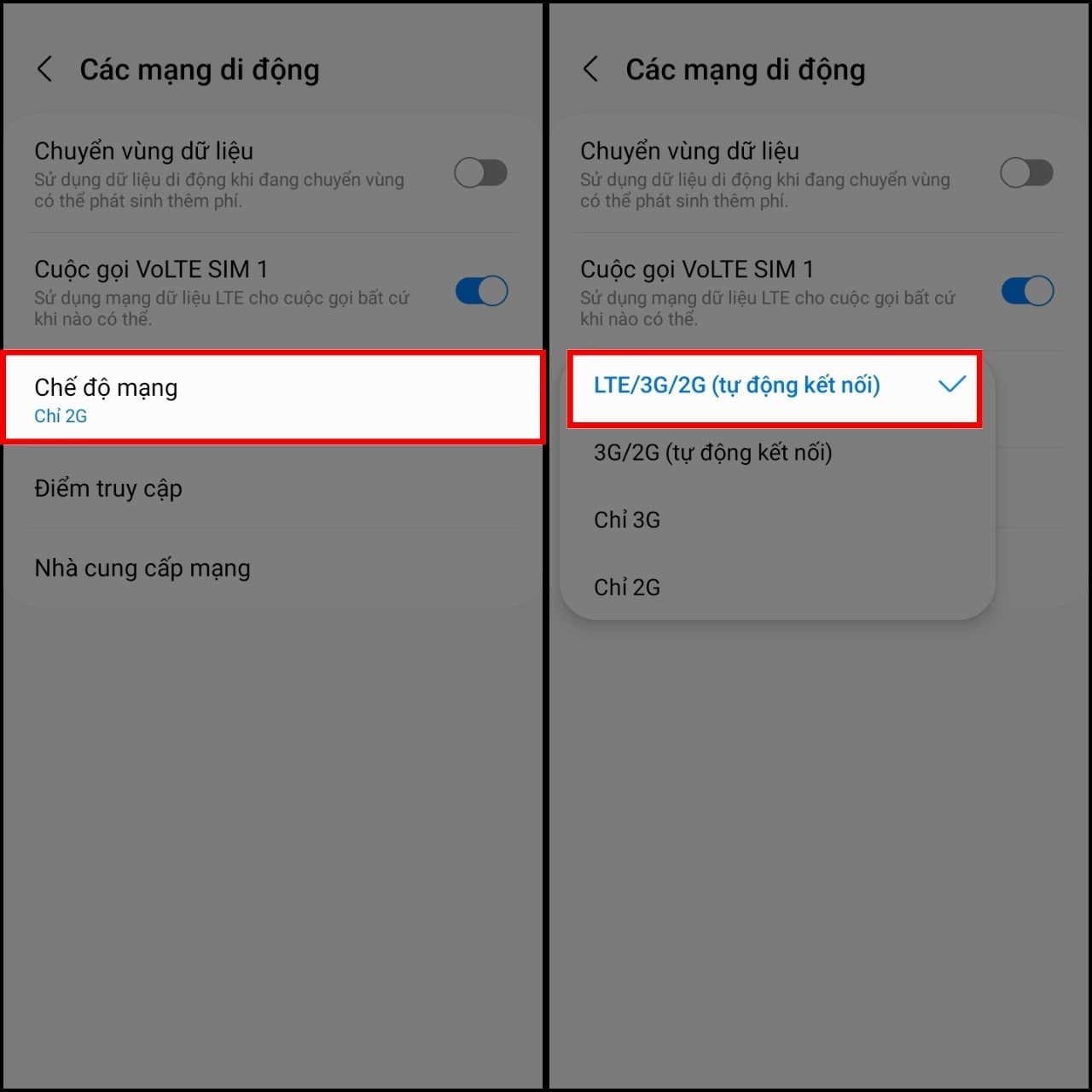 Cách khắc phục tình trạng sóng 4G yếu trên điện thoại