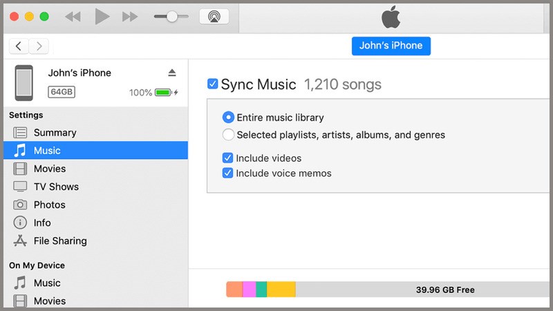 m Kiểm tra iPhone chính hãng bằng cách kết nối với iTunes