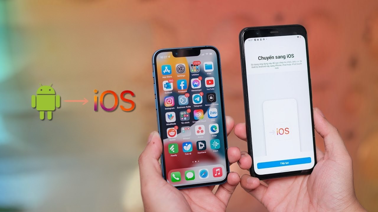Cách chuyển dữ liệu từ Android sang iPhone Cách chuyển dữ liệu từ Android sang iPhone