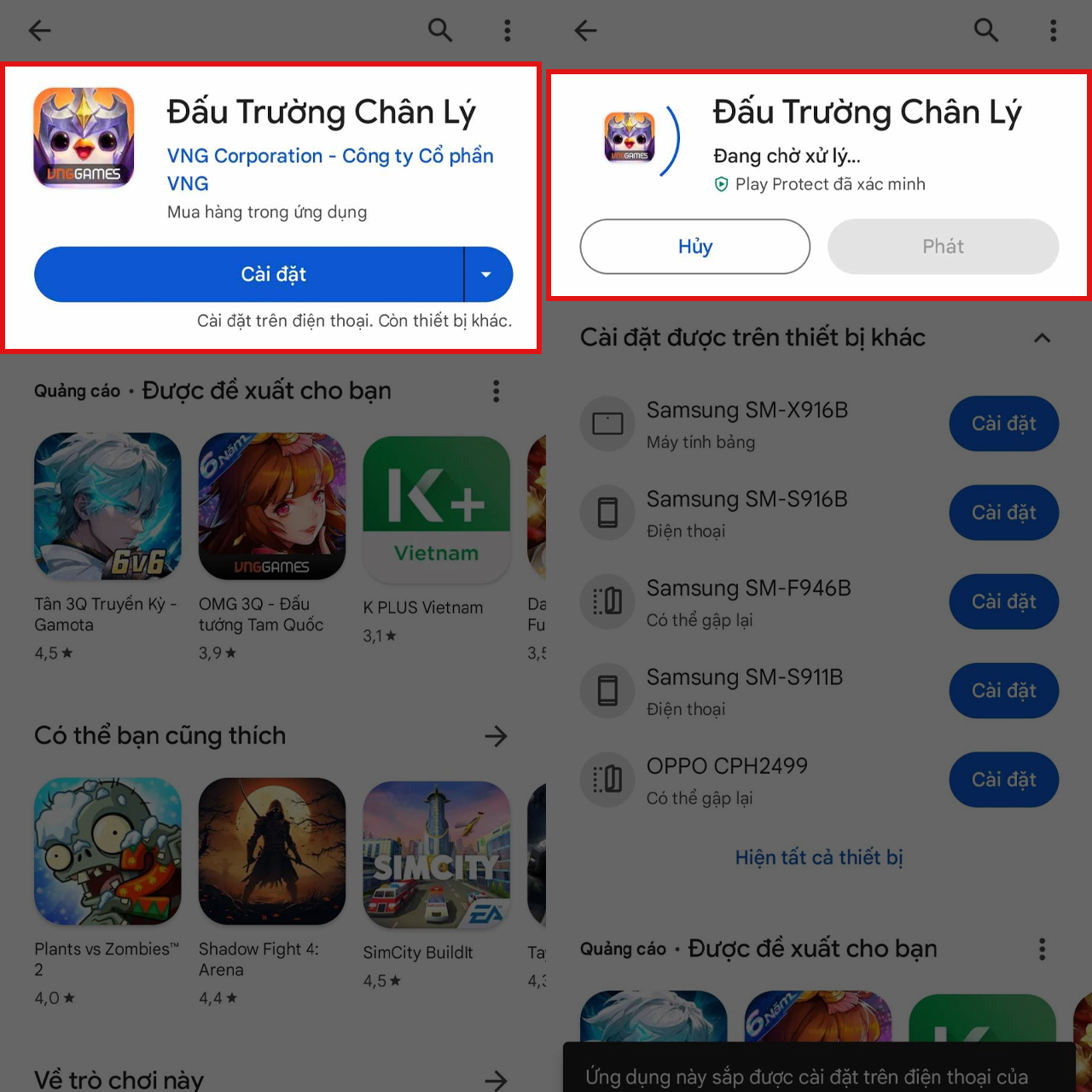 Cách tải Đấu Trường Chân Lý Mobile