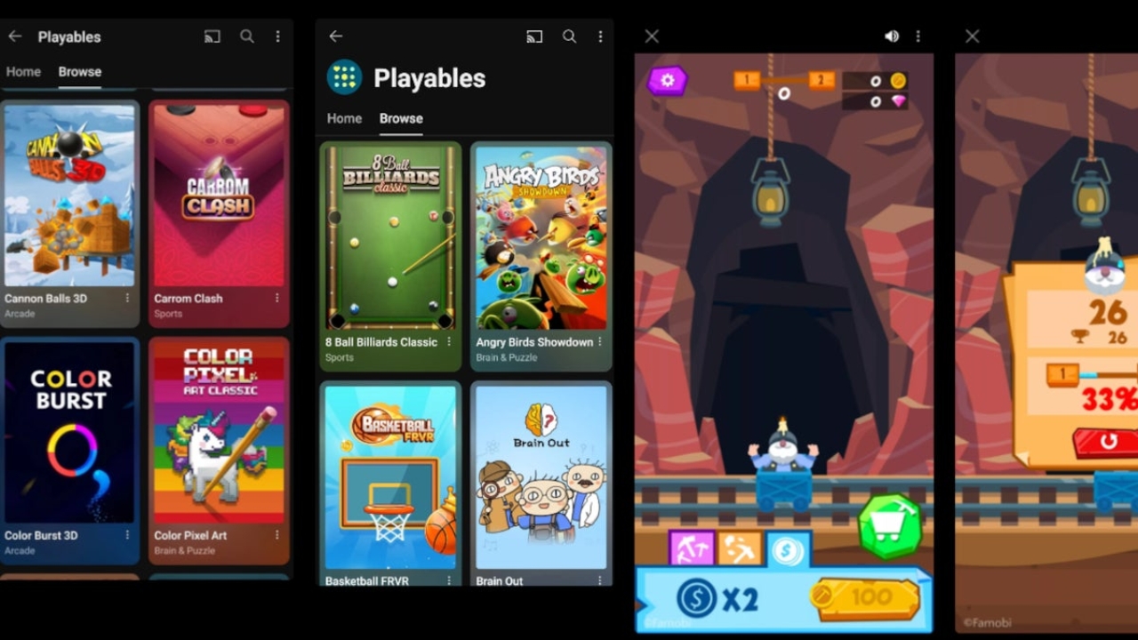 Playables cung cấp 30 trò chơi miễn phí và không cần cài đặt Playables cung cấp 30 trò chơi miễn phí và không cần cài đặt