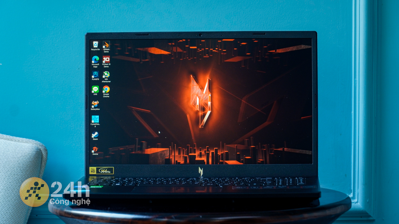 Acer Nitro V ANV15 còn hỗ trợ tần số quét 144 Hz cho trải nghiệm chơi game mượt mà Acer Nitro V ANV15 còn hỗ trợ tần số quét 144 Hz cho trải nghiệm chơi game mượt mà