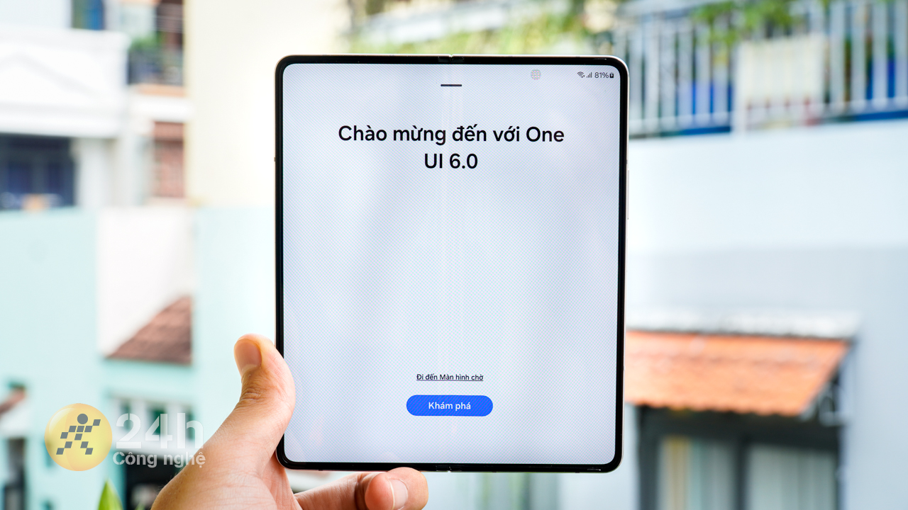 Mình đã hoàn tất quá trình cập nhật One UI 6.0 cho Galaxy Z Fold5.