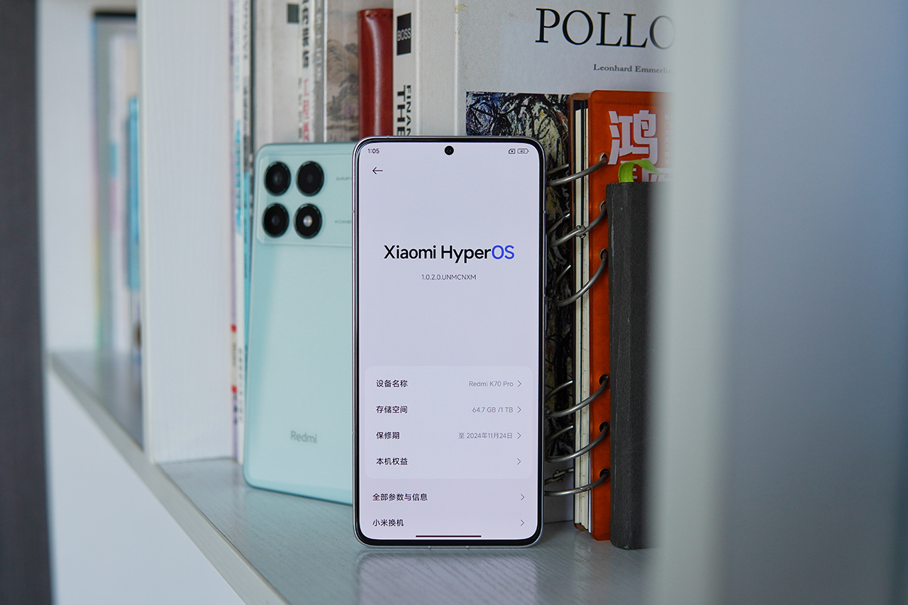 Redmi K70 Pro đi kèm với bộ cấu hình rất mạnh mẽ trong phân khúc. Redmi K70 Pro đi kèm với bộ cấu hình rất mạnh mẽ trong phân khúc.