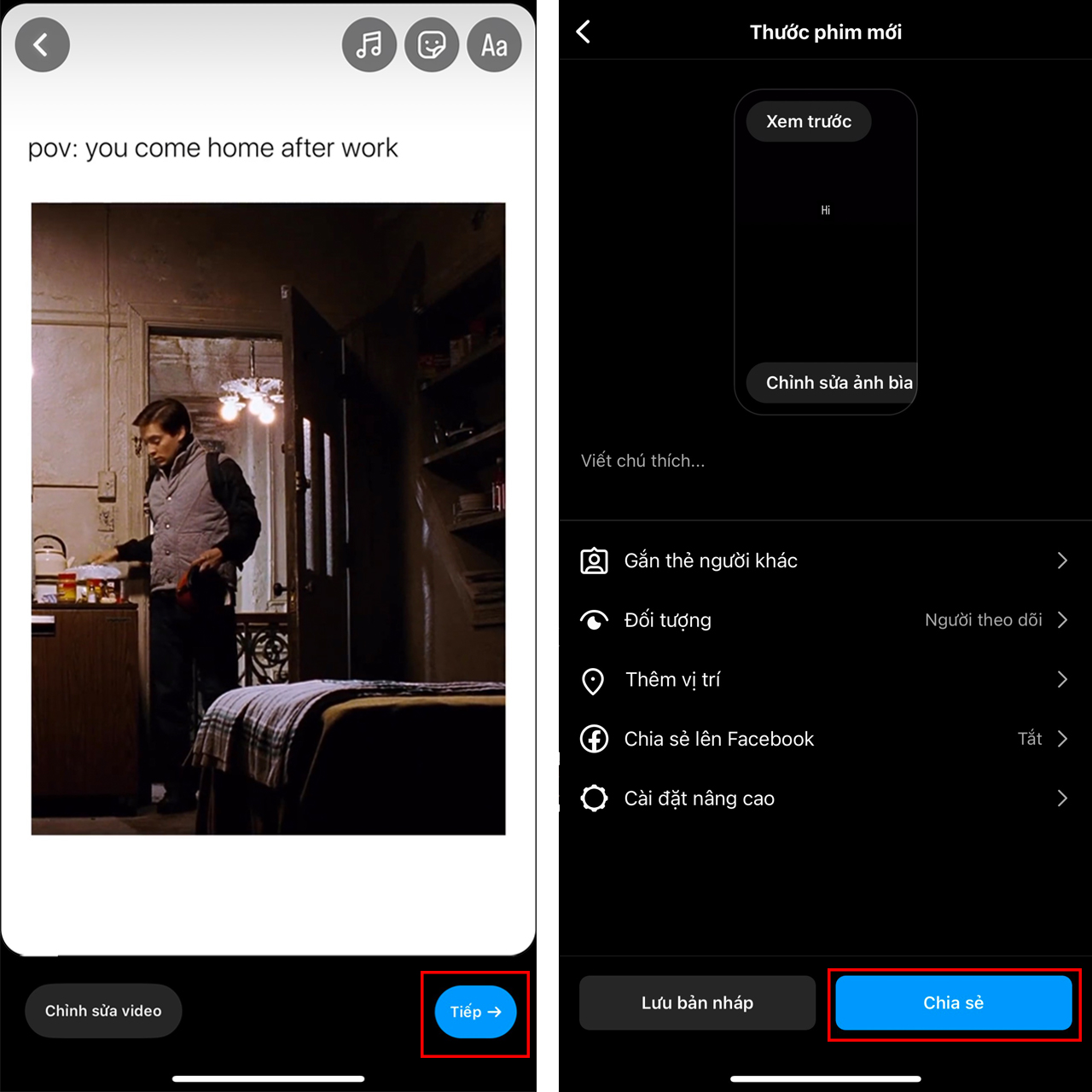 Cách ghép nối video Reels Instagram Cách ghép nối video Reels Instagram