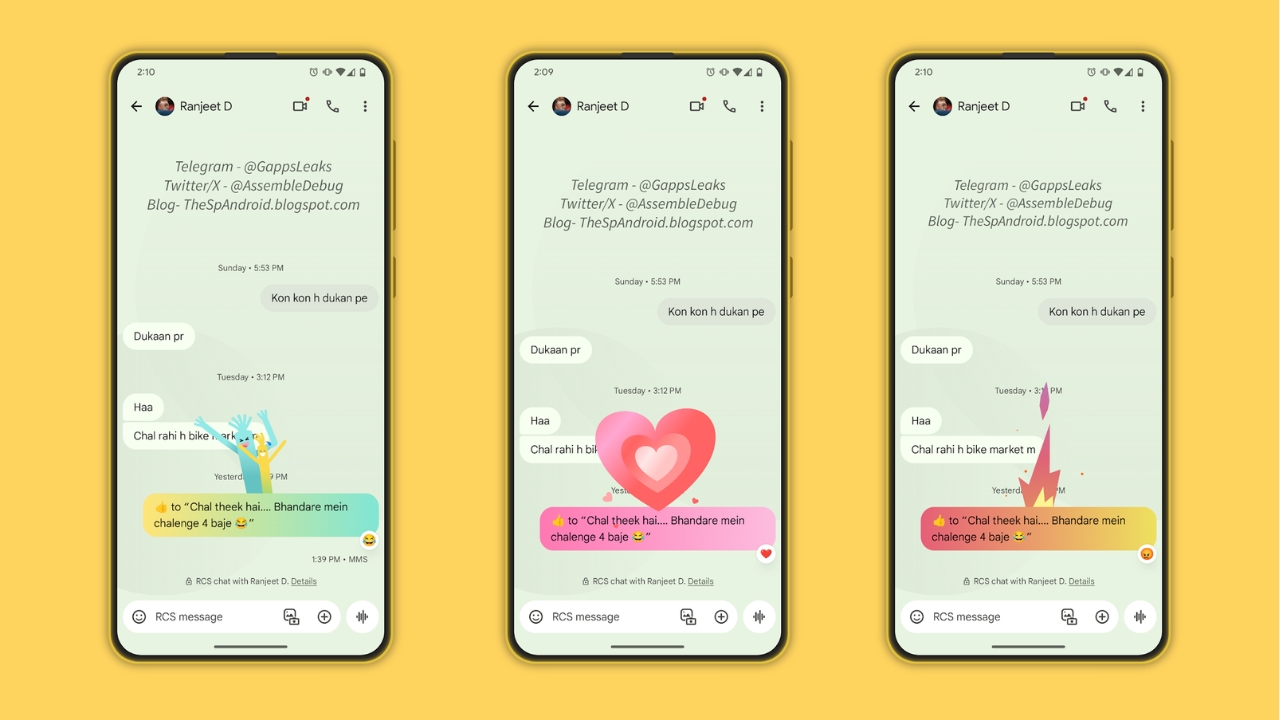 Chỉ cần bấm giữ vào tin nhắn cần react và chọn emoji mong muốn Chỉ cần bấm giữ vào tin nhắn cần react và chọn emoji mong muốn