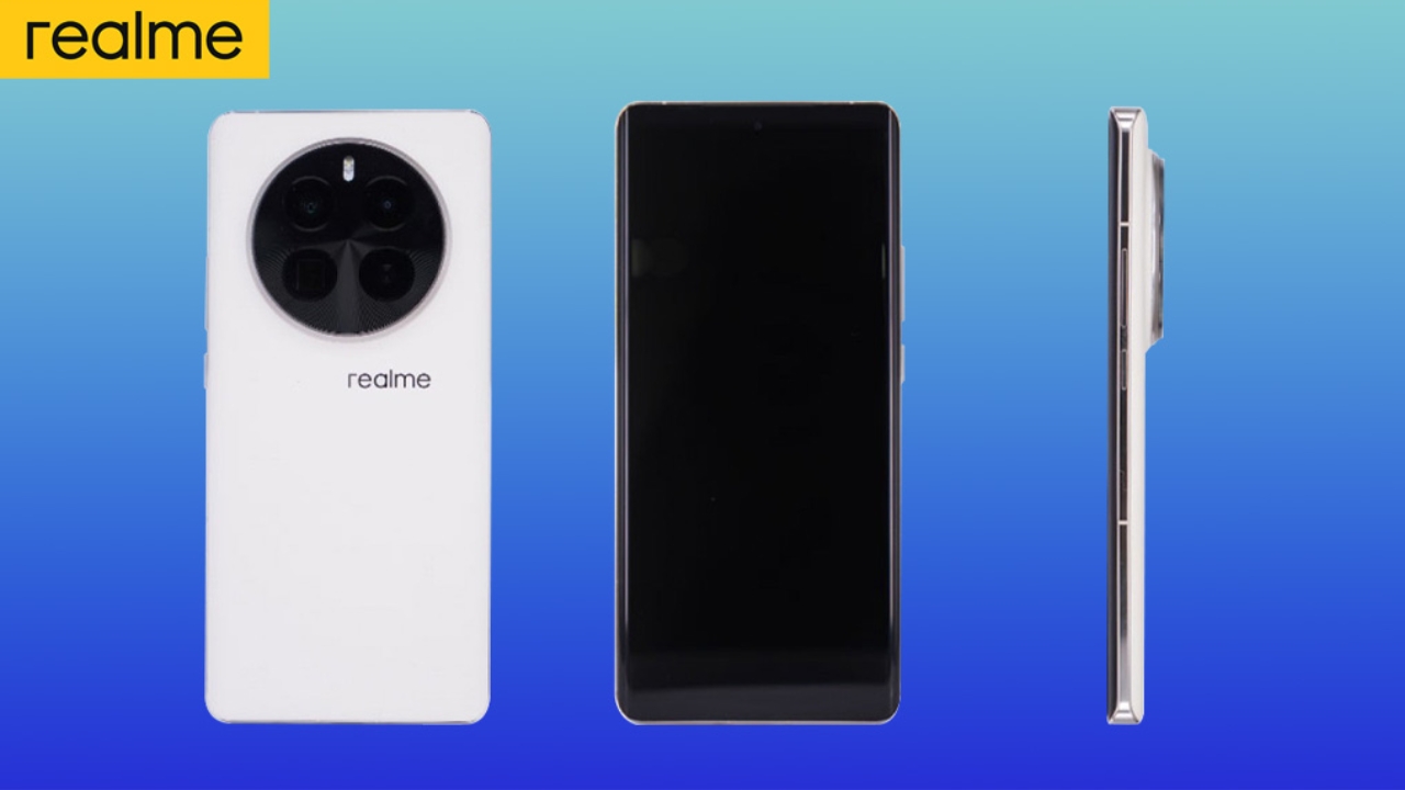 Ngoại hình realme GT5 Pro theo cơ sở TENAA cung cấp Ngoại hình realme GT5 Pro theo cơ sở TENAA cung cấp