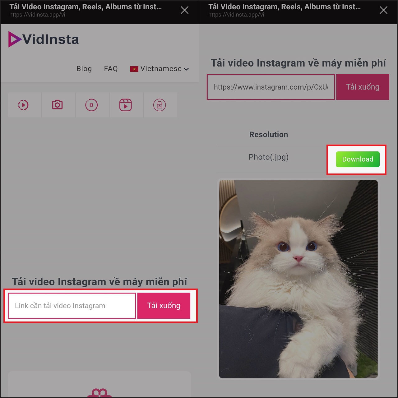 Cách tải video Instagram về điện thoại Cách tải video Instagram về điện thoại