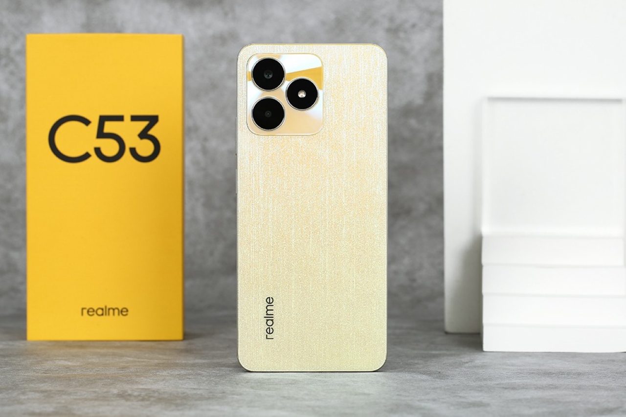 Chiếc realme C53 đã ra mắt trước đây Chiếc realme C53 đã ra mắt trước đây