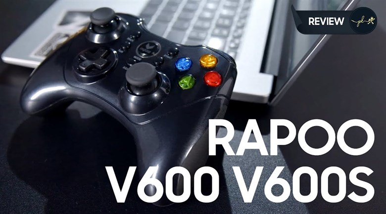 Tay Cầm Chơi Game Có Dây Rapoo V600 Đen