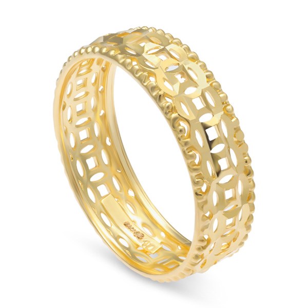 Nhẫn Vàng 18K Unisex AvaJi AVJ.R001373