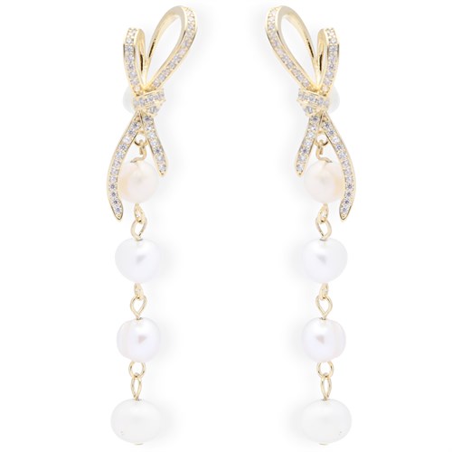 Bông Tai Hợp Kim Nữ Ngọc Trai AvaJi AVJ.E000243.00